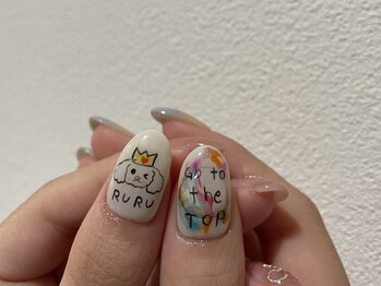 アイネイルトゥー 小倉(ai nail two)/落書きネイル