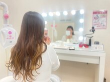 エクシアホワイトニング 明石店/ホワイトニング体験/記念写真