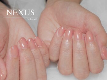 ネクサス(NEXUS)/うる艶透明感　ワンカラーネイル