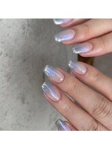 リノ 大阪本町店(lino)/ミラーネイル【5.18.s4】