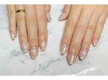 ヘブン ネイル 鶯谷(HEAVEN Nail)/クリアオーロラネイル