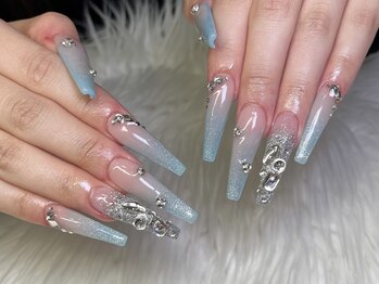 エムネイル(M-Nail)/★ちゅるんブルーネイル★