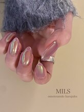 ミルズ オモテサンドウ(MILS omotesando)/うるうるミラーワンカラー