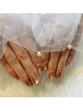 フィルイン シーウェスト 祖師ヶ谷大蔵(SEA WEST)/べっ甲×マグネットネイル＊