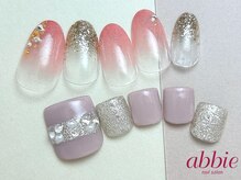 ネイルサロン アビー 新宿東口店(abbie)/上品ネイル◇¥8250/¥8800
