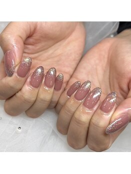アイリッシュネイル 久屋大通店(Irish Nail)/マオMIXラメグラデーション