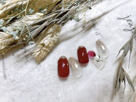 10月定額B ぷっくりフラワー