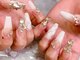 ユニネイル(YUNI NAIL)の写真/【スカルプ愛用者も納得の技術】深爪でも理想の形/長さでアートを再現！スカルプでも上品デザインが叶う◎