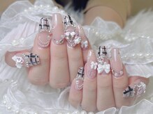 アビス(Abyss)/ガーリーチェックネイル