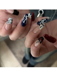 Y2k nail /French  nail
