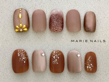 マリーネイルズ 横浜店(MARIE NAILS)の写真/★初回オフ無料！オフ代込みのデザインはリーズナブル＆ハイセンス！１week保証もついているので安心です♪