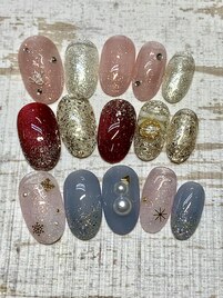 今月の定額ネイル¥7700