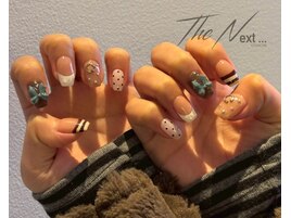 リボン　ボーダー