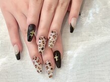 シピ バイ ベル 西千葉(Chipie by Belle)/レオパードネイル【担当:ayano】