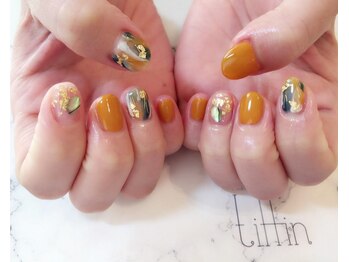 ネイルサロン ティフィン(tiffin)/カジュアル秋ネイル