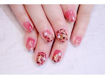 ラルネイル 大宮(Lull. nail)/＊lady＊レオパード＊