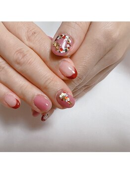 クリスマスネイル