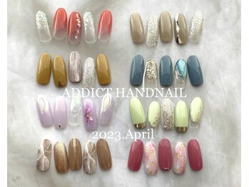 アディクト(ADDICT)/ニュアンス定額ハンドネイル