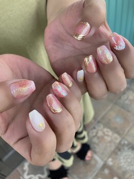 サフィールネイルサフィールネイル(Saphir nail)/タイダイネイル