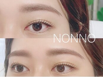 ノンノ アイブロウアンドアイラッシュ(NONNO)の写真/ライフスタイルに溶け込むパーソナルアイブロウスタイリング★目元専門店だからこその美眉＆まつ毛に♪