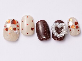 アイ ネイルズ 天神店(I nails)/ラブリーハート　￥8300