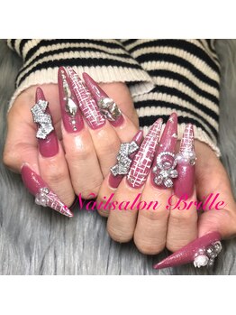 エスフィーネイルサロン ブリーユ(Esfy nailsalon Brille)/ツイードネイル