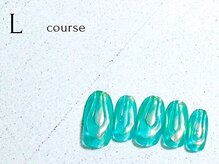 リュクス 千葉店(Luxe)/定額ネイルLコース　ハンド