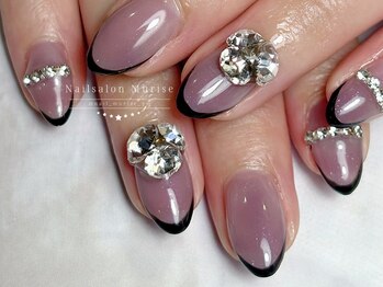 【スキニーフレンチ×vカット】