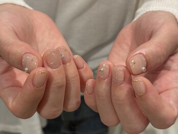 フィロンネイル 本町店(filonnail)/持ち込み90分:ゴールドブリオン