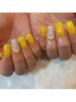 ネイルサロンリュクス (nailsalon Luxe)/グレープフルーツネイル