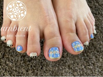 ネイルスタジオ アンビエント 表町店(Nail Studio ambient)/フットネイル