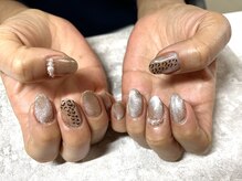 ネイルサロン メイプル(Nail Salon maple)/マグネット&レオパード