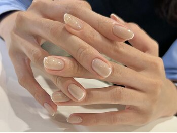 アイネイルズ 渋谷店(I nails)/【Karin.m】マグネットフレンチ