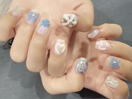 ぷっくりネイル