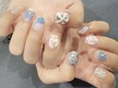 ぷっくりネイル