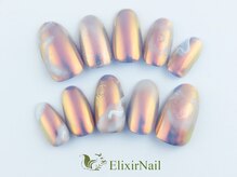 エリクサーネイル 五反田(Elixir Nail)/定額c やり放題/クーポン使用