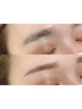 アイブロウメニューがあるサロン