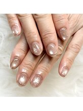 マイオティック ネイル(miotic nail)/ミラーアートデザイン