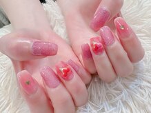 ラルネイル 大宮(Lull. nail)/#ガーリーネイル#さくらんぼ