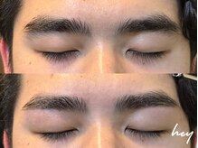 ヘイ 五反田店(hey)/メンズ眉毛＊見違える垢抜け