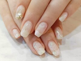 定額　ニュアンスホワイトラメ