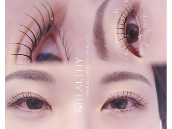 まつげエクステサロンフレル銀座/上下マツエク：natsumi