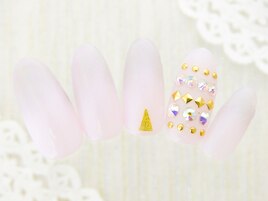 #スタッズ#ピンク