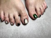 アテ(ate.)/マグネット×ミラーネイル