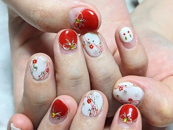 わたしのネイルとよもぎ蒸し/