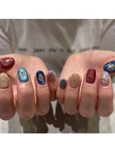 ビューティマーケット アングゥ(BEAUTY MARKET ungu)/Disney nail