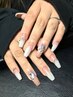 ■ hand ■　１０本スカルプもちこみ10本アート