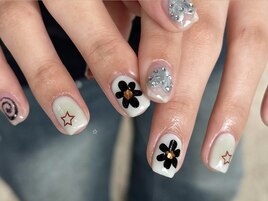 お花ハート星ぐるぐる¥8000