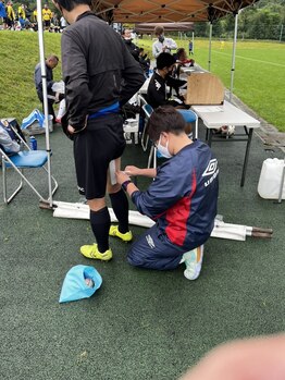 東月寒ぱれっと整骨院/試合などの帯同もしています!