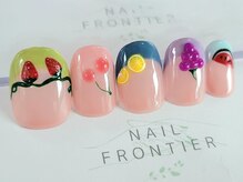 ネイルフロンティア 吉祥寺(NAIL FRONTIER)/Cフルーツフレンチ11980円